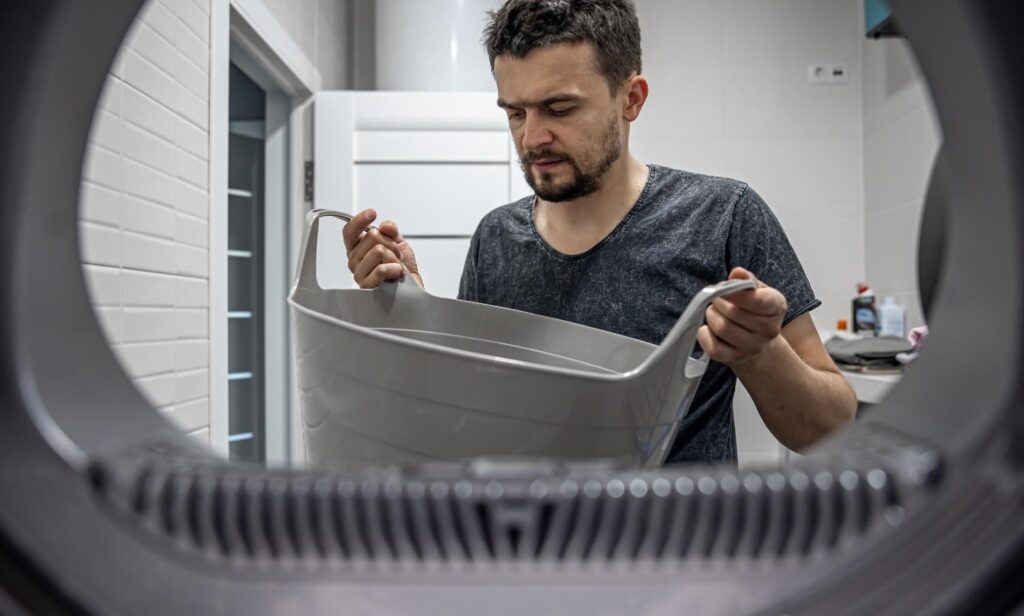 illustration of washing machine maintenance tips and tricks