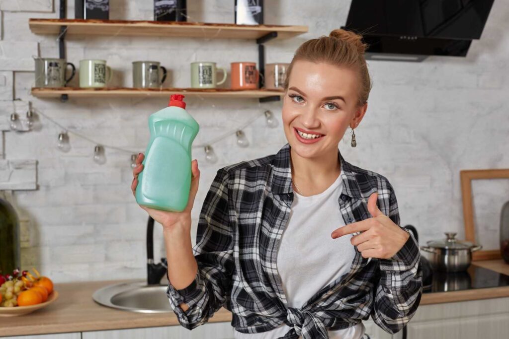 Printable home cleaning checklist for monthly dishwasher deep cleaning routine.